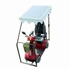 Solar panel on roof and front. Solar Mobility Scooter Sun Motor 100 Solar Powered Global Sources