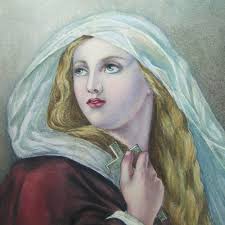 Red Coral Rosary Holy Face of Jesus 18K Gold Vermeil