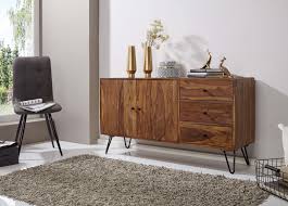 Im wohnzimmer darf selbstverständlich kein lowboard für ihren tv fehlen. Sideboard Im Angesagten Hairpin Legs Trend Kommode Holz Kommode Design Sideboard