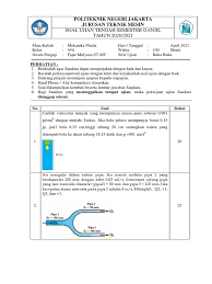 Check spelling or type a new query. Soal Dan Jawaban Uts Mekanika Fluida Kelas 4i Rama Haryanto Revisi