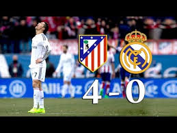 Real madrid 0(4), atlético de madrid 0(1). Atletico Madrid Vs Real Madrid 4 0