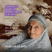 Nilofar Mirza and Hassan Syed appreciating Nilofar Mirza's mother, Afroze  Jehan's oral history excerpt as found in 10,000 Memories. The interview was  recorded by Nilofar Mirza's daughter, Fakhra Hassan, also one of