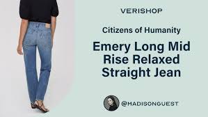 Citizens of Humanity Emery Long Mid Rise Relaxed Straight Jean Review
