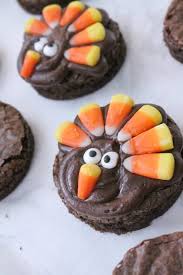 Turkey Brownies Recipe Thanksgiving Desserts Table Thanksgiving Treats Brownie Recipes