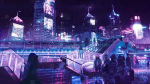 Cyberpunk City Live Wallpaper Wallpaperwaifu Download our live wallpaper app and check our gallery for free animated wallpapers for your computer. cyberpunk city live wallpaper