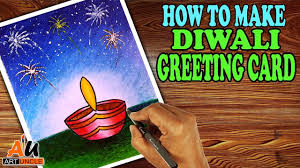 We made this gorgeous diwali card last year using paper scraps that we had lying at home. Very Easy Simple And Most Beautiful Handmade Diwali Greeting Cards For Kids In Step By Step Methods