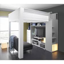 lit mezzanine enfant dimix blanc gautier kids la redoute en 2021 lit mezzanine 2 places lit mezzanine lit mezzanine avec escalier