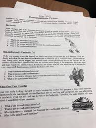 2 What Is The Unconditioned Response 3 What Is The Neutral Stimulus That Becomes The Conditioned Stimulus