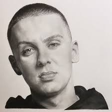 Incredible #MZK_ART by @saima.rs Thank you for always inspiring me ---  Completed graphite sketch of @aitch using 4H 2H HB 4B and 8B pencils #aitch  #art #artist #portrait #drawing #sketch #realism #manchester #