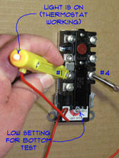 To test a water heater element, turn off power to the unit and remove the element cover plate. Testing Water Heater Thermostats Electric Water Heaters Water Heaters Plumbing Repair Topics