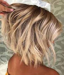 Latest Cost Free Balayage Hair Blonde Golden Thoughts Summer S On How Along With Our Thoughts Use Happ In 2021 Short Hair Styles Graduated Bob Haircuts Bob Hairstyles
