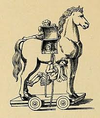 For most ancient greeks, indeed, the trojan war was much more than a myth. Trojan Horse Wikipedia