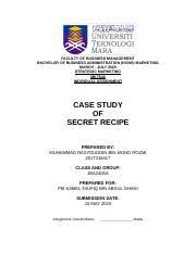 Entérate primero de empleos, salarios, ubicaciones de las mejores oficinas e información del ceo. New Entrants Can Compete With Brands Like Secret Recipe At Local Level However Course Hero