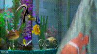 # dory # procurando nemo # marlim # dory de procurando nemo # marlim o peixe palhao. Yarn And Nemo Swam Up The Chain Towards The Boat And Stops At The The Top Marlin Needs To Turn Around Here And Nemo Taps The Boat With It S Fin And
