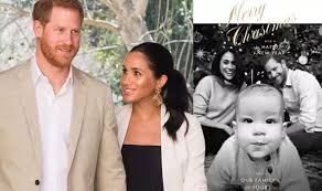 For decades, the royal christmas card has been a holiday tradition in the british royal family. Meghan Markle News Duke And Duchess Of Sussex Release Adorable Christmas Card With Baby A Royal News Express Co Uk