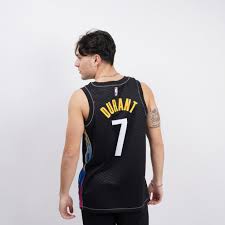 First, the brooklyn nets, who are carrying on their theme of honouring a local artist with their city uniform. Nike Nba Kevin Durant Brooklyn Nets City Edition Swingman Men S Jersey Grey Cn1713 010