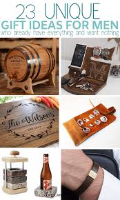 24 Unique Gift Ideas For Men Who Have Everything 2019 Guide Surprise Gifts For Him Thoughtful Gifts For Him Gift Ideas For Men