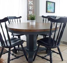 Thrift Store Furniture Makeover Diy Idea Dining Table Makeover Kitchen Table Redo Pedestal Kitchen Table