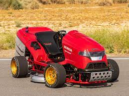 Exhaust value lash is usually larger as it gets hotter. Honda S 150mph Cbr1000rr Powered Riding Lawn Mower Cycle World