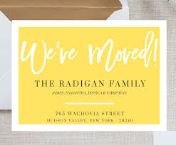 We Moved Card Template Moving Announcement Card We Ve Moving House Card New House Announcement Moving Announcements