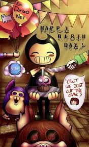 Pin By Anna Vergo On Bendy Fan Art Bendy And The Ink Machine Horror Game Fnaf Drawings