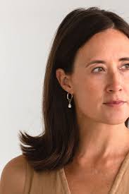 Diane Pearl Charm Hoops