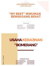 Documents similar to contoh proposal eksternal isic 2016. Dua Proposal Kewirausahaan Unbrah Lolos Final Entrepreneurship Awards 2019 Lldikti X Universitas Baiturrahmah