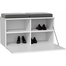 En poursuivant votre navigation sans modifier vos parametres vous acceptez lutilisation des cookies ou technologies similaires pour vous proposer des. Almora Meuble A Chaussures 85x45x35 Cm Banc A Chaussures Hall Entree Rangement Chaussures 4 Niches