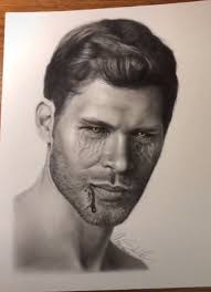 He cheats on you pt: Klaus Mikaelson Portrait Tattoo Portrait Tvd