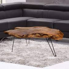 2 coastal living room small accent table bedside blue nightstand console shelf; Live Edge Coffee Tables That Capture Nature S Beauty In Their Designs