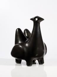 Lot Georges Jouve 1910 1964 Poule Post 1949 Ceramique Zoomorphe Emaillee Dans La Vente Ceramique Vente Aux Encheres Sculpture En Ceramique