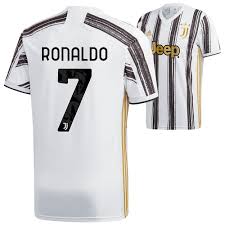 Juventus turin adidas training trikot herren 2020 21 weiß schwarz aeroready. Adidas Juventus Turin Trikot Ronaldo 2020 2021 Heim Hier Bestellen Bild Shop