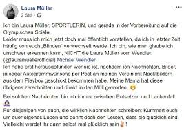 Auch um seine frau laura müller wurde es ruhiger. Leichtathletik Laura Muller Mit Wendler Freundin Verwechselt Mopo De