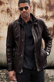 Reynolds Italian Lambskin Leather Car Coat Overland Car Coat Lambskin Leather Lambskin