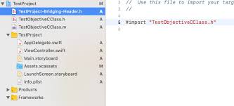 How To Call Objective C Code From Swift Project