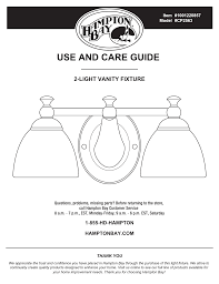 4.7 out of 5 stars. Hampton Bay Cp2563 Installation Guide Manualzz