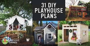 Since wooden play castle have an artistic look, they keep the students' interests alive. 31 Free Diy Playhouse Plans To Build For Your Kids Secret Hideaway