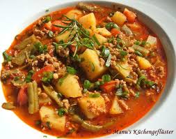 Hacktopf Mit Grunen Bohnen Rezepte Gerichte Mit Hackfleisch Grune Bohnen Rezept