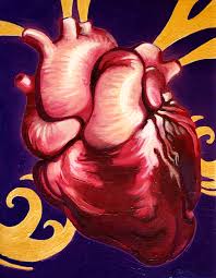 How to draw human heart anatomy color drawing for kids hello, everyone, 😊 my name is suraj. Human Heart Paintings