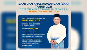 Mb umum bonus raya sebulan gaji. Penjawat Awam Selangor Terima Setengah Bulan Gaji Rm1 000