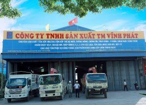 CÔNG TY TNHH SẢN XUẤT THƯƠNG MẠI VĨNH PHÁT « Tôn sắt thép, vật liệu xây dựng, giá sắt thép
