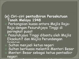 Ø pada 1 februari 1948 ptm dibentuk & majlis. Bab 4 Pembinaan Negara Dan Bangsa Malaysia Ppt Download