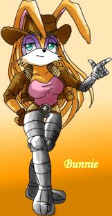Bunnie Rabbot By Nishi06 On Deviantart Bunny Comic Styles Archie Comics