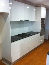 Laminex Silk Finish Doors And Panels Reconstituted Stone Benchtop Glass Splashback