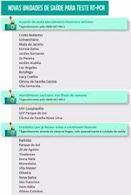 Responda ao sms para confirmar o agendamento. Secretaria De Estado De Saude Amplia Locais De Realizacao De Testes Rt Pcr Em Campo Grande Secretaria De Estado De Saude