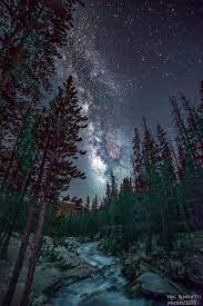 The Milky River Night Landscape Night Sky Photography Landscape Photography