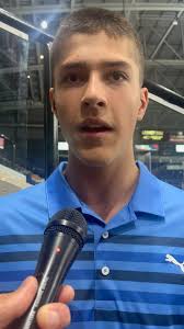 Public relations skills don’t make a hockey player, but @kelownarocketswhl  first-round pick Owen Hayden is impressive both