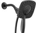 Delta Ashlyn 17 Series Matte Black Dual-Function Shower Faucet Set with  In2ition 2-in-1 Dual Shower Head with HandHeld Spray Combo, Valve Trim Kit,  ...