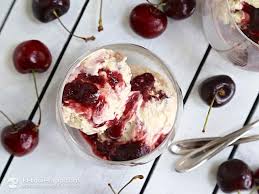 Low Carb Amarena Cherry Ice Cream Ketodiet Blog