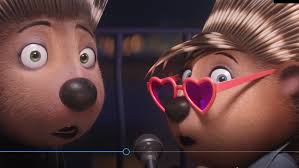 A koala named buster recruits his best friend to help him drum up business for his theater by hosting a singing competition. In Sing 2016 Ash Wears Becky S Sunglasses In Her Rock Debut Little Movie Moments